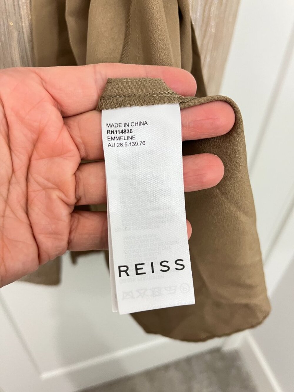 New Reiss Size 2 Gold Champagne Ombré Emmeline Metallic Pleated Maxi Skirt NWT - Picture 8 of 16